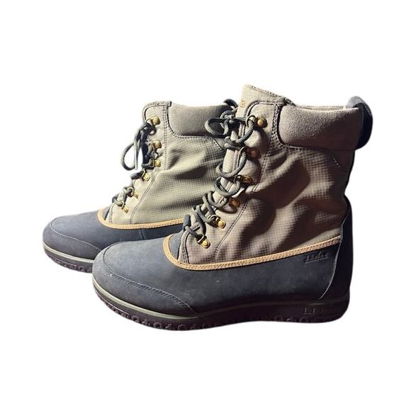 L. L. Bean Boots TEK 2.5 Waterproof green Primaloft Insulated Mens sz 10 - Picture 2 of 8